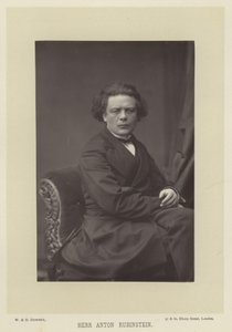 Herr Anton Rubinstein da English Photographer