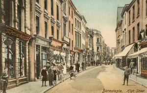 High Street, Barnstaple, Devon da English Photographer