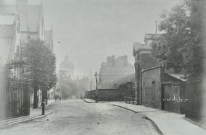 Highgate Archway: approccio occidentale, 1896 da English Photographer