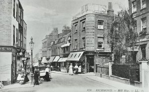 Hill Rise, Richmond: vista generale, 1895 da English Photographer