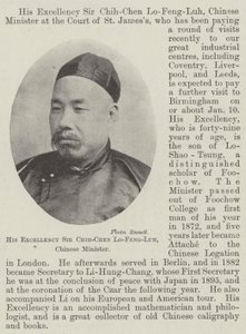 Sua Eccellenza Sir Chih-Chen Lo-Feng-Luh, Ministro Cinese da English Photographer