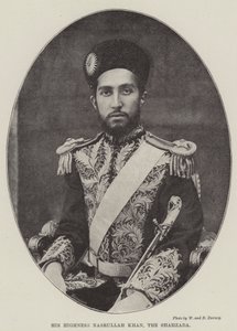 Sua Altezza Nasrullah Khan, lo Shahzada da English Photographer