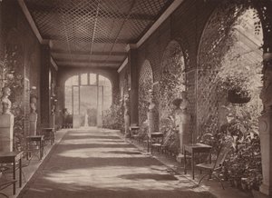 Holland House, Londra: Serra che conduce dalla Sala da Ballo da English Photographer