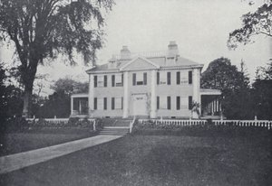 Casa di Henry Wadsworth Longfellow, Cambridge, Massachusetts da English Photographer