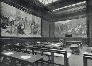 Palazzo del Parlamento, la Sala di Mosè, Camera dei Lord da English Photographer