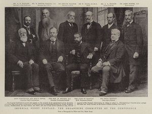 Posta imperiale a tariffa unica, il comitato organizzatore della conferenza da English Photographer