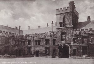 Quadrangolo Anteriore, St Johns College da English Photographer