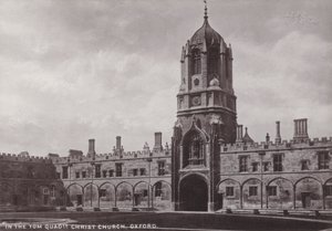 Nel Tom Quadrilatero di Christ Church, Oxford da English Photographer