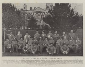 Invalidi al Royal Victoria Hospital, Netley da English Photographer