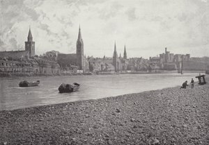 Inverness, dal Fiume da English Photographer