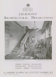 Decorazioni architettoniche di Jackson da English Photographer