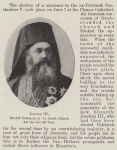 Joachim III, eletto Patriarca della Chiesa Greca per la Seconda Volta da English Photographer