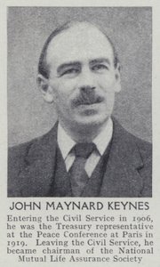 John Maynard Keynes da English Photographer
