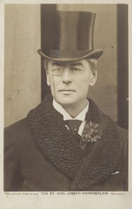 Joseph Chamberlain da English Photographer