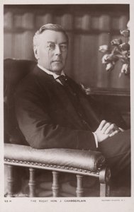Joseph Chamberlain da English Photographer