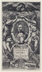 Giovenale, Satire, tradotto da Sir R Stapleton, H Moseley 1647 (foto b/n) da English Photographer