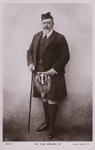Re Edoardo VII (foto in b/n)