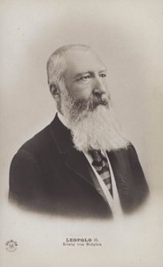 Re Leopoldo II del Belgio (foto in b/n) da English Photographer