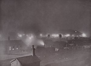 Kings Cross Goods Yard di notte da English Photographer