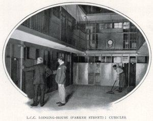 L.C.C. Lodging-House (Parker Street): Cubicoli