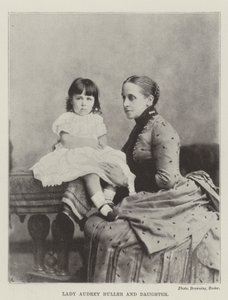 Lady Audrey Buller e Figlia da English Photographer