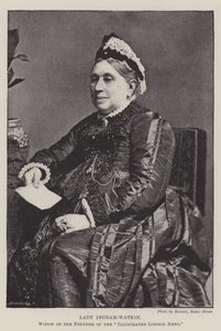 Lady Ingram-Watkin, vedova del fondatore dell