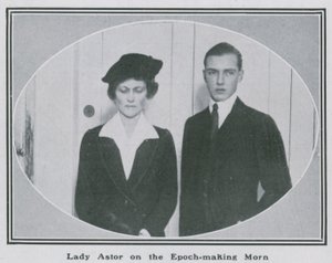 Lady Nancy Astor nel mattino epocale da English Photographer