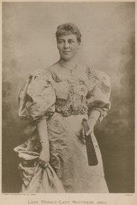 Lady Renals - Lady Mayoress, 1894-95 da English Photographer
