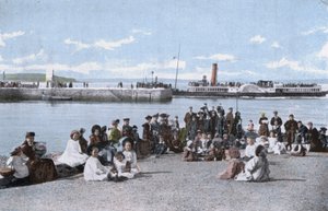 Largs, Il molo (foto a colori) da English Photographer