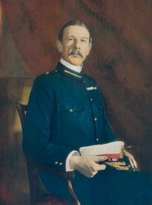 Tenente generale Sir H. E. Colvile, comandante della 9ª divisione della forza di campo sudafricana