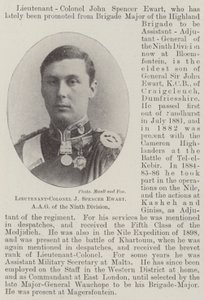 Tenente colonnello J Spencer Ewart, AAG alla Nona Divisione da English Photographer