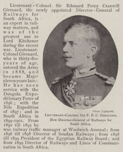 Tenente colonnello Sir E P C Girouard, nuovo direttore generale delle ferrovie per il Sudafrica da English Photographer