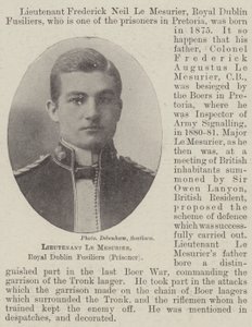 Tenente Le Mesurier, Royal Dublin Fusiliers (prigioniero) da English Photographer