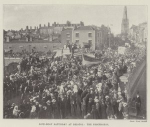 Life-Boat Saturday a Bristol, la processione da English Photographer
