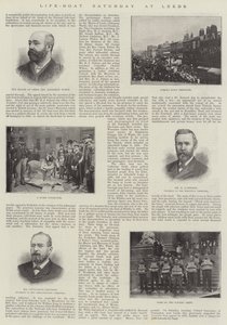 Il sabato della scialuppa di salvataggio a Leeds da English Photographer
