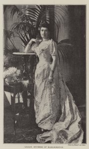 Lilian, duchessa di Marlborough da English Photographer