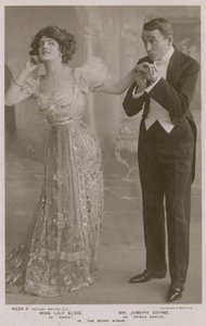 Lily Elsie e Joseph Coyne in La Vedova Allegra