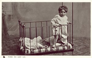 Bambino in una culla