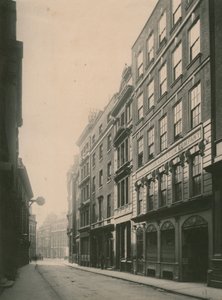Lombard Street, Londra; fotografia; datata giugno 1885 da English Photographer