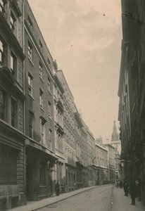 Lombard Street, Londra; fotografia; datata giugno 1885