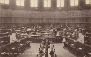 Londra, British Museum, Sala di lettura da English Photographer