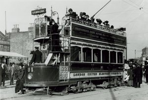 Tram Elettrici Uniti di Londra da English Photographer