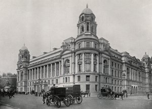Londra: Ministero della Guerra, Whitehall da English Photographer
