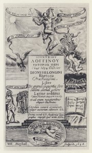 Longino, G T per G Webb, Oxford 1636 (foto b/n) da English Photographer