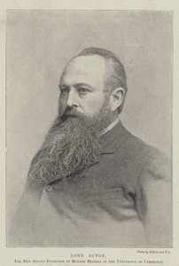 Lord Acton, il nuovo professore regius di storia moderna all