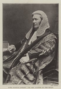 Lord Justice Lindley, il Nuovo Master of the Rolls da English Photographer
