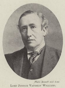 Lord Justice Vaughan Williams da English Photographer