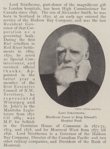 Lord Strathcona, munifico donatore al King Edward