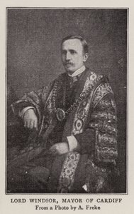 Lord Windsor, sindaco di Cardiff da English Photographer