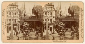 Ludgate Hill, vista stereoscopica